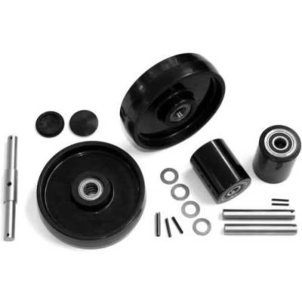 Complete Wheel Kit for Manual Pallet Jack GWK-TM-CK - Fits Multiton Model # TM, M & J, Gps - Generic Parts Service, Mfr#: GWK-TM-CK**